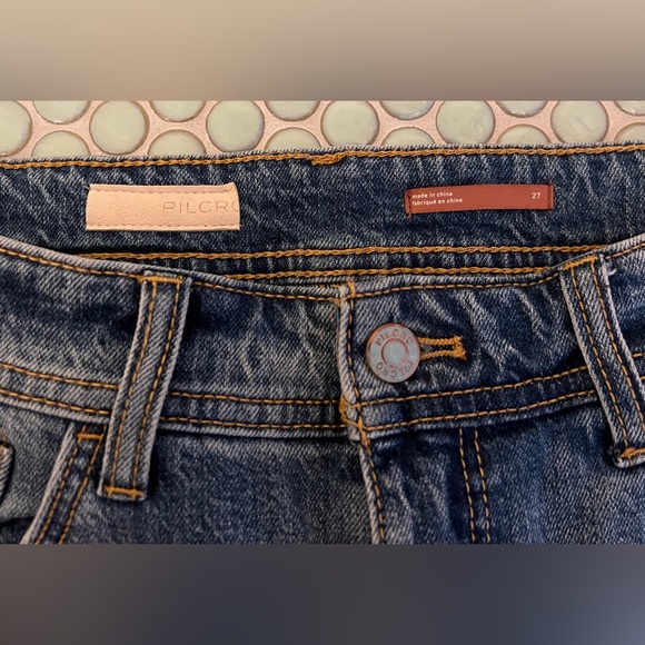 2 for $40 ✨ Pilcro and the Letterpress (Anthropologie) patchwork jeans - Picture 3 of 4
